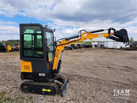 vicsec vc13c mini excavator